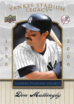 2008 Upper Deck Yankee Stadium Legacy Final Season Box Set #70 Don Mattingly Front