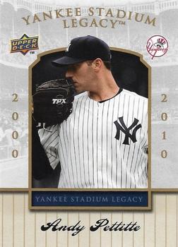 2008 Upper Deck Yankee Stadium Legacy Final Season Box Set #88 Andy Pettitte Front