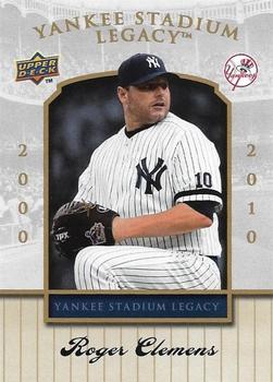 2008 Upper Deck Yankee Stadium Legacy Final Season Box Set #89 Roger Clemens Front