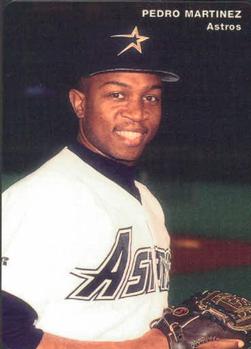 1995 Mother's Cookies Houston Astros #16 Pedro Martinez Front