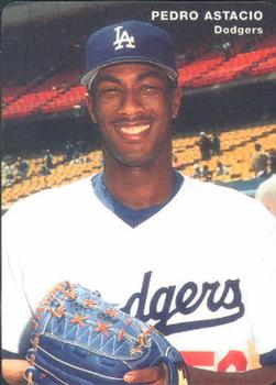 1995 Mother's Cookies Los Angeles Dodgers #11 Pedro Astacio Front