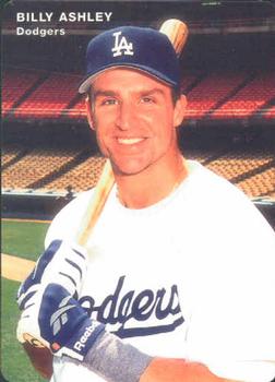 1995 Mother's Cookies Los Angeles Dodgers #14 Billy Ashley Front