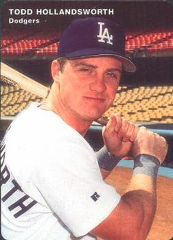 1995 Mother's Cookies Los Angeles Dodgers #16 Todd Hollandsworth Front