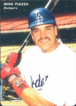 1995 Mother's Cookies Los Angeles Dodgers #2 Mike Piazza Front