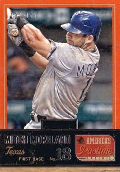 2013 Panini America's Pastime #14 Mitch Moreland Front