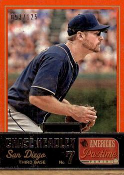 2013 Panini America's Pastime #73 Chase Headley Front