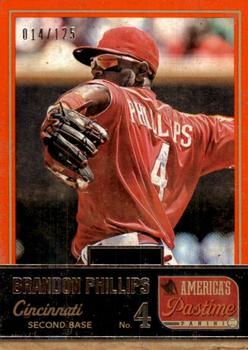 2013 Panini America's Pastime #80 Brandon Phillips Front