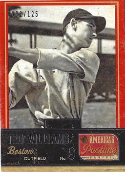 2013 Panini America's Pastime #168 Ted Williams Front