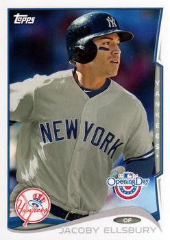 2014 Topps Opening Day #7 Jacoby Ellsbury Front