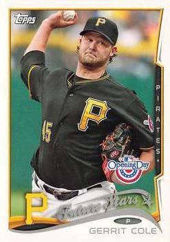 2014 Topps Opening Day #13 Gerrit Cole Front