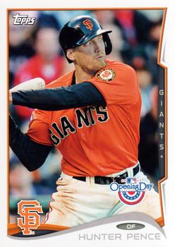 2014 Topps Opening Day #31 Hunter Pence Front