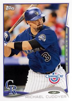 2014 Topps Opening Day #38 Michael Cuddyer Front