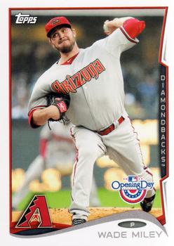2014 Topps Opening Day #44 Wade Miley Front