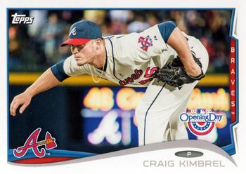 2014 Topps Opening Day #70 Craig Kimbrel Front