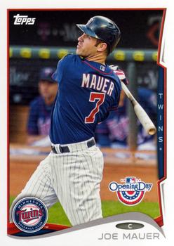 2014 Topps Opening Day #73 Joe Mauer Front