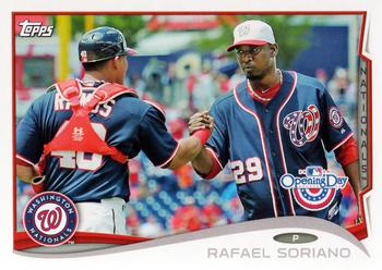 2014 Topps Opening Day #82 Rafael Soriano Front