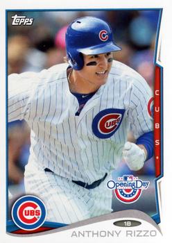 2014 Topps Opening Day #136 Anthony Rizzo Front