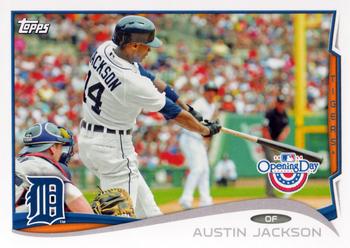 2014 Topps Opening Day #137 Austin Jackson Front