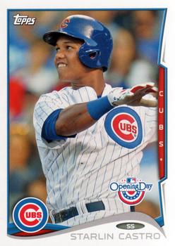 2014 Topps Opening Day #142 Starlin Castro Front