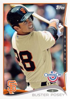 2014 Topps Opening Day #150 Buster Posey Front