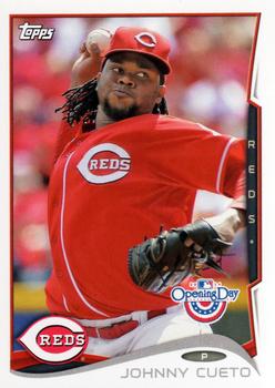 2014 Topps Opening Day #179 Johnny Cueto Front