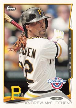 2014 Topps Opening Day #190 Andrew McCutchen Front
