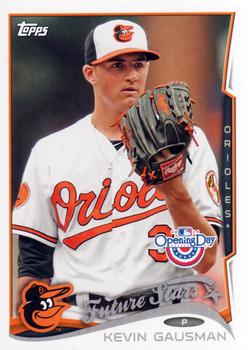 2014 Topps Opening Day #192 Kevin Gausman Front