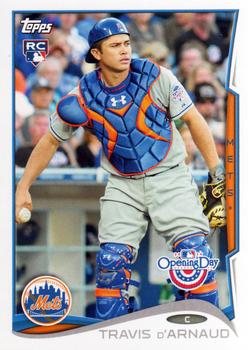2014 Topps Opening Day #214 Travis d'Arnaud Front