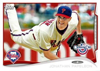 2014 Topps Opening Day #26 Jonathan Papelbon Front