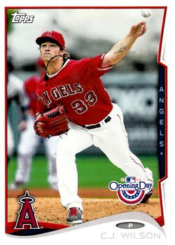 2014 Topps Opening Day #29 C.J. Wilson Front