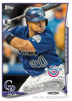 2014 Topps Opening Day #36 Wilin Rosario Front