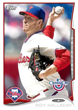 2014 Topps Opening Day #41 Roy Halladay Front