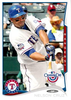 2014 Topps Opening Day #55 Nelson Cruz Front