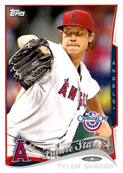2014 Topps Opening Day #64 Tyler Skaggs Front