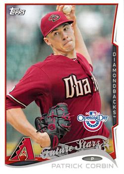 2014 Topps Opening Day #68 Patrick Corbin Front