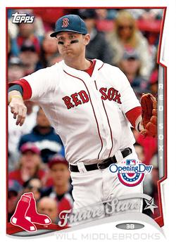 2014 Topps Opening Day #75 Will Middlebrooks Front