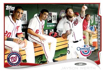 2014 Topps Opening Day #87 Jayson Werth Front