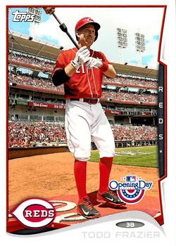 2014 Topps Opening Day #95 Todd Frazier Front