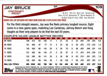 2014 Topps Opening Day #109 Jay Bruce Back