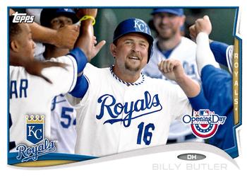 2014 Topps Opening Day #112 Billy Butler Front