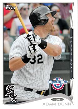 2014 Topps Opening Day #114 Adam Dunn Front