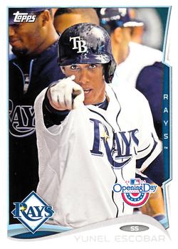 2014 Topps Opening Day #116 Yunel Escobar Front