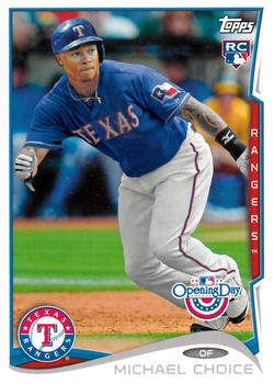 2014 Topps Opening Day #117 Michael Choice Front