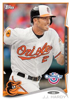 2014 Topps Opening Day #118 J.J. Hardy Front