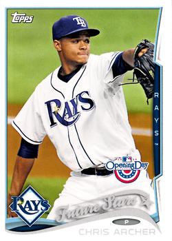 2014 Topps Opening Day #153 Chris Archer Front