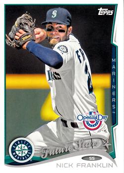 2014 Topps Opening Day #177 Nick Franklin Front