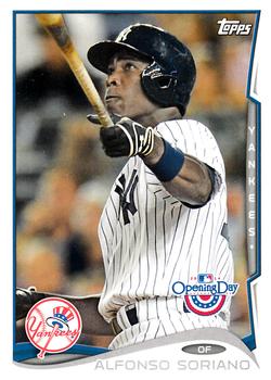 2014 Topps Opening Day #209 Alfonso Soriano Front