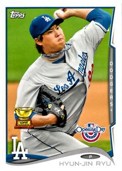 2014 Topps Opening Day #213 Hyun-Jin Ryu Front