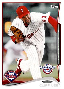 2014 Topps Opening Day #215 Cliff Lee Front