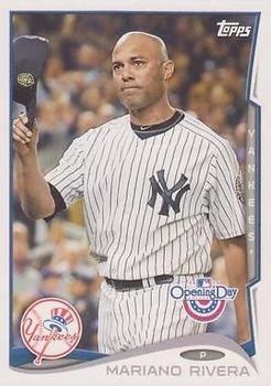 2014 Topps Opening Day #42 Mariano Rivera Front